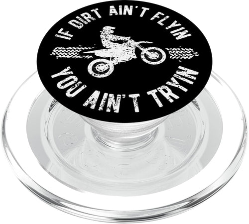 Dirt Bike Pop Motocross Phone Grip MX PopSockets MagSafe PopGrip for iPhone
